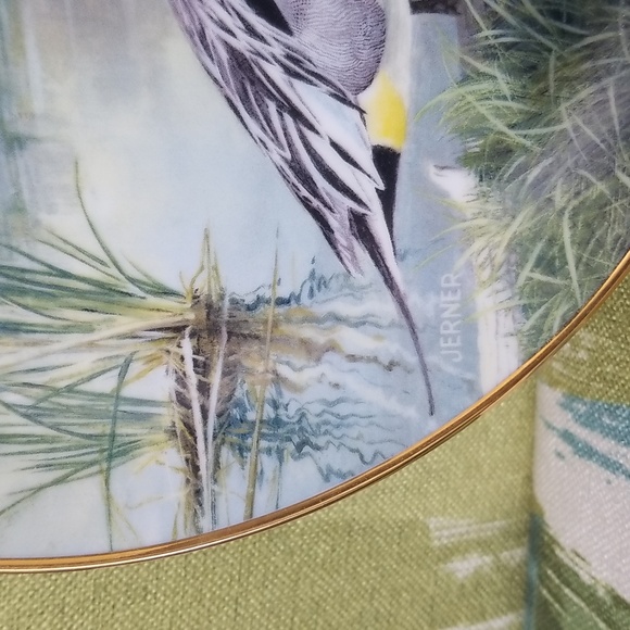 1986 Limited Edition The Pintail By Bart Jerner Plate No 3253C - Picture 5 of 8